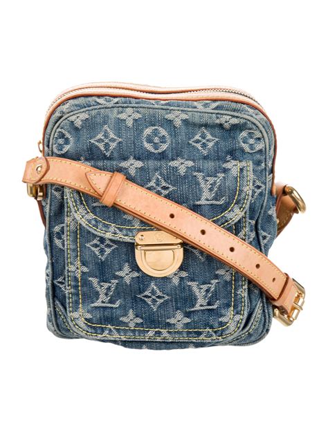 authentic louis vuitton denim bag|louis vuitton monogram denim bag.